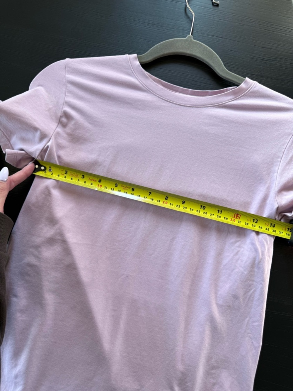 Lululemon Short Sleeve Tee – Mauve Pink | Size 6/8 (No Tag) - Picture 5 of 5